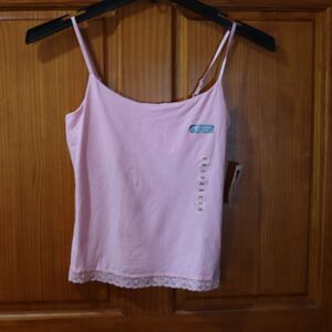 GAP Pink Camisole Top NWT XS Y2k Built In Bra